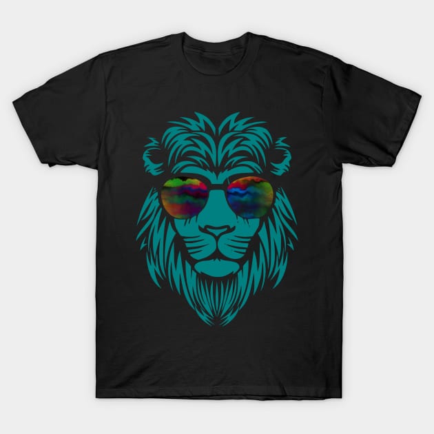 Jamaica Lion Rasta jah T-Shirt by SpaceWiz95